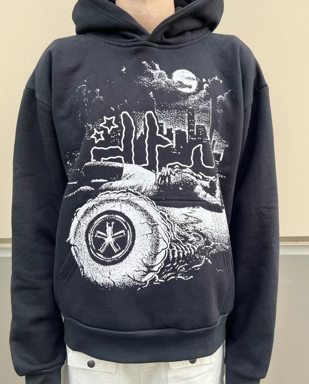Y2k Hoodie Women Printing  Jackets Gothic