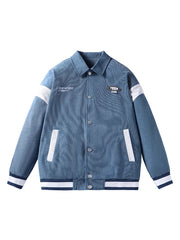 Dapper Retro Appeal Men Casual and Fashionable All-Purpose Long-Sleeved Jacket