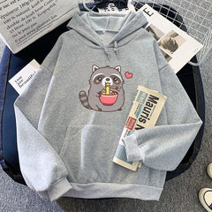 Ravishing Raccoon Ramen Hoodie: A Culinary Cuteness Extravaganza