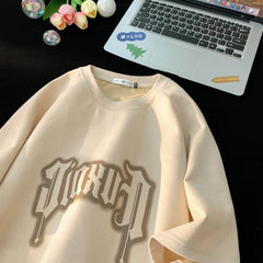 2024 Letter Printed Men Tshirt