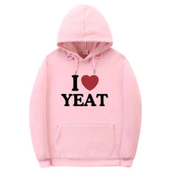 Yeat Graphic Print Hoodie