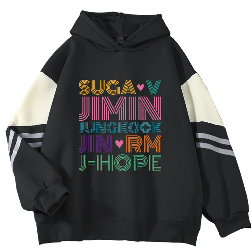BTS Members Hoodies Casual Style
