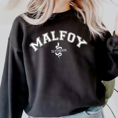 Malfoy Sweatshirt Sweatshirts Crewneck for Women
