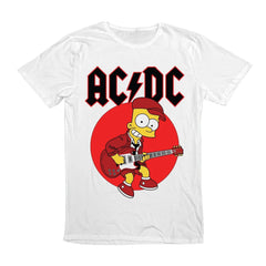 Bart Rock Band Tee Heavy Metal