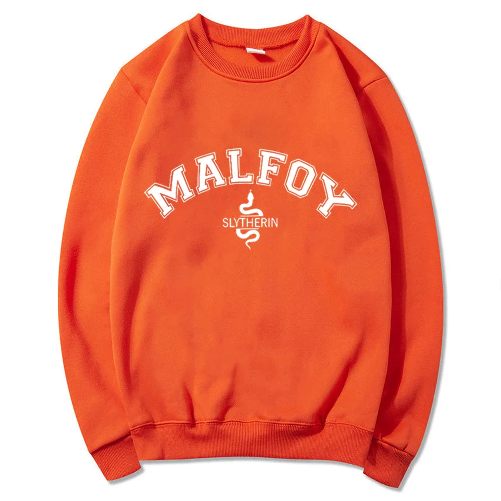 Malfoy Sweatshirt Sweatshirts Crewneck for Women