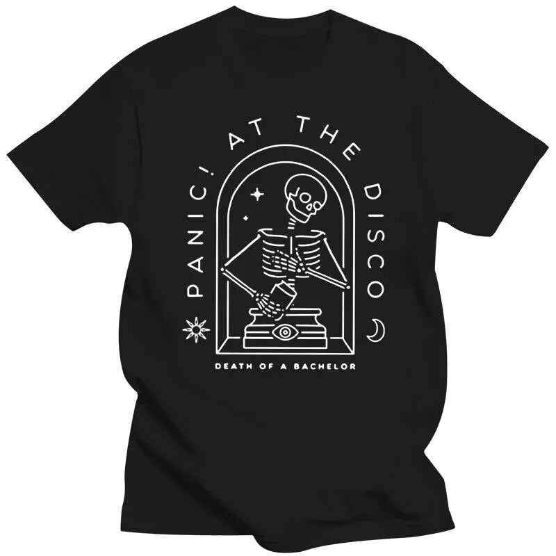 Mens Clothing Panic At The Disco T-Shirt  Death Of A Bachelor Unisex Graphic