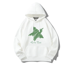 Star-YRYT Women's Vintage Hoodie Print Drawstring