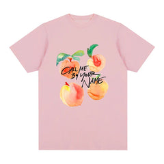 Call Me By Your Name Vintage T-shirt Timothee Chalamett New Tops