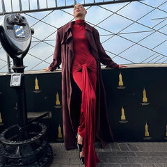 Just Between Us Turtleneck Dress