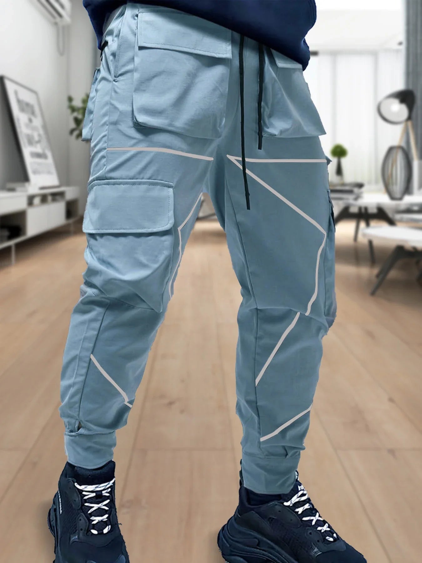 Streetwear Multi-Pocket Casual Pants