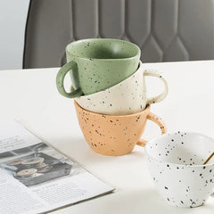 Irregular Ceramic Mug Espresso Coffee cup breakfast milk Mugs Couple Water Cup