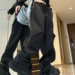 Women's Y2K Baggy Techwear Streetwear Hip Hop Cargo Pants