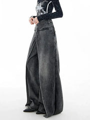 Go Off Layered Black Denim Jeans
