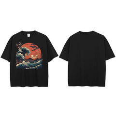 Level Up Your Fashion Game with Our Stylish Harajuku Streetwear Cotton T-Shirt