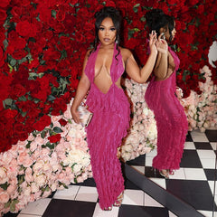 Soft And Hot Maxi Dress