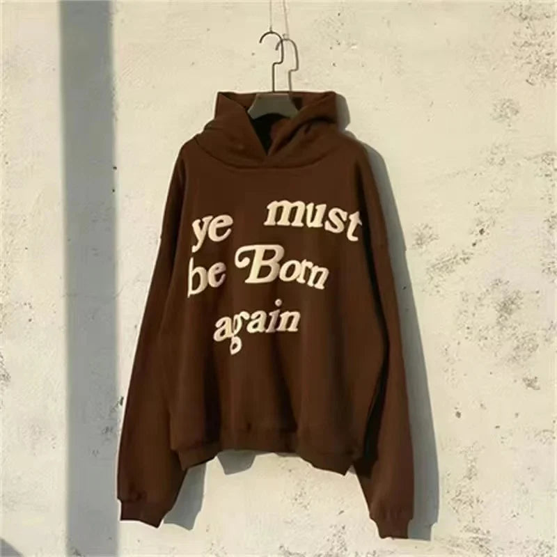 2023 Retro American Style Hoodie Y2K Loose Fit Trend