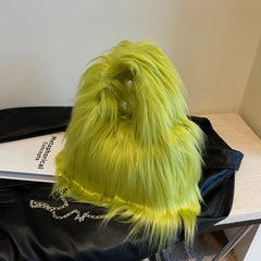 Let's Go Out Fur Bag