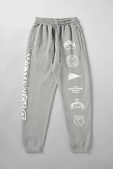 Style Men's Clothing Gym Sports Fitness Cotton Casual Printed