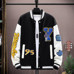 Men Bomber Jacket Hip Hop Streetwear Unisex Casual