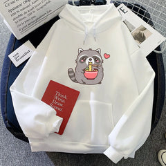 Ravishing Raccoon Ramen Hoodie: A Culinary Cuteness Extravaganza