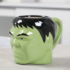 Creative Spider Man Hulk Captain America Deadpool 3D Mugs Ceramic Cup