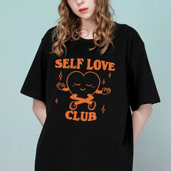 Self Love Club Print Tee