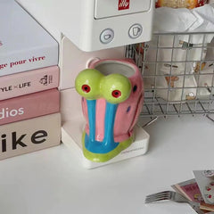 Cartoon Cute Snail Mug: Adorable Ceramic Cup for Kids