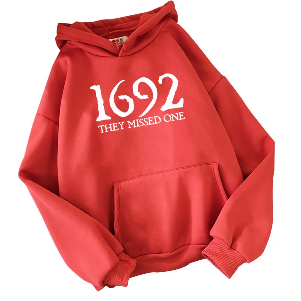 1692 They Missed One Men Hoodie Spring and Autumn