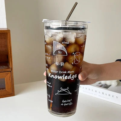 Quench Your Thirst with Our High-Capacity, Heat-Resistant Glass Cup