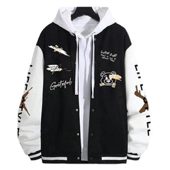 Men's Jackets Coats Spring Autumn Casual Long Sleeve Baseball Jacket