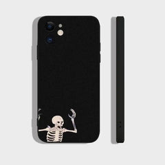 Skeleton Skull Phone Case For iPhone