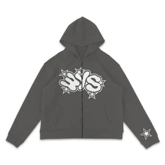 Men Letter Print Casual Hoodies