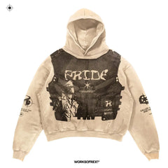 Skull Claw Gothic Hoodie Women's Streetwear