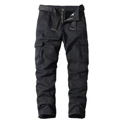Cargo Pants Men Jogging Casual Pants Cotton Full Length Military Streetwear