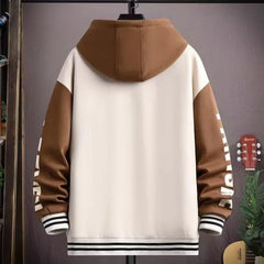 Men's Hooded & Pocketed Japanese Style Jacket - Great for Spring/Fall