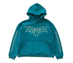 Y2K Retro Street Print Hoodie Men Oversized Harajuku Hip-Hop Top