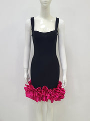 Date With Babe Mini Ruffle Dress