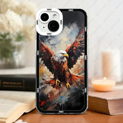 Case For iPhone Plus Soft Cover Eagle