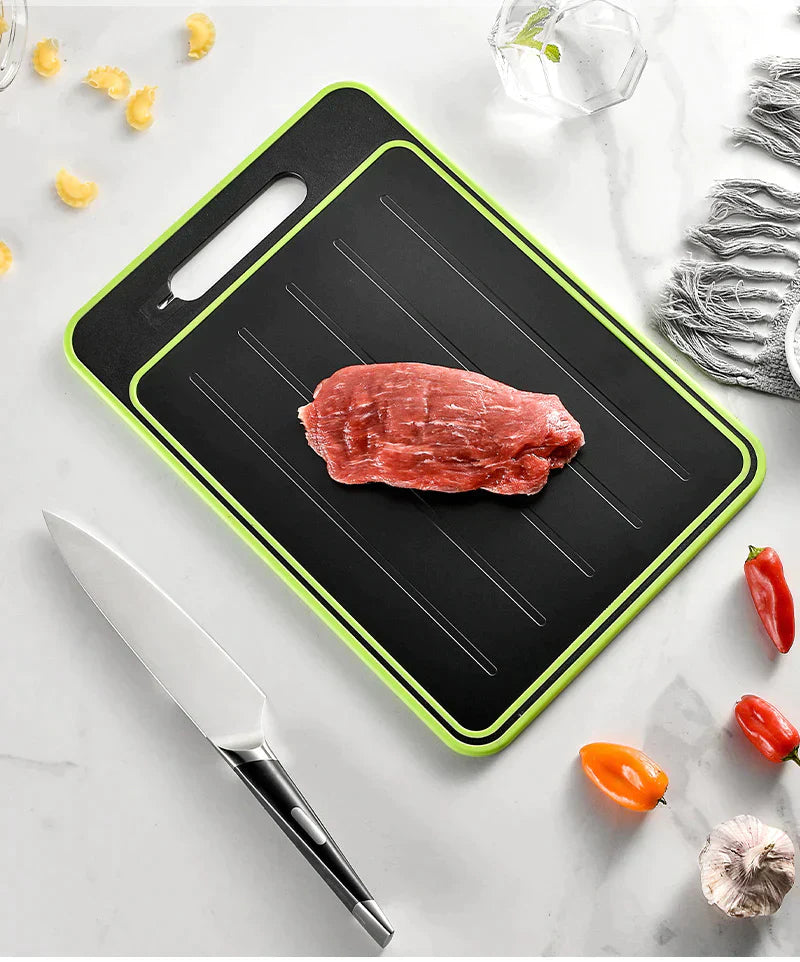 CHEFBOARDâ„?| 4-IN-1-Cutting Board - Chopping, Thawing, Grinding & Grating