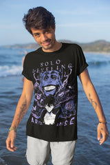 Solo Leveling T-Shirt Anime Manga Sung Jin Woo Shirt Soft Tee