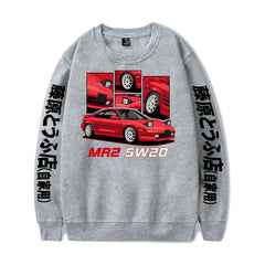 Cool Racing Car MR2 SW20 Graphic Sweater