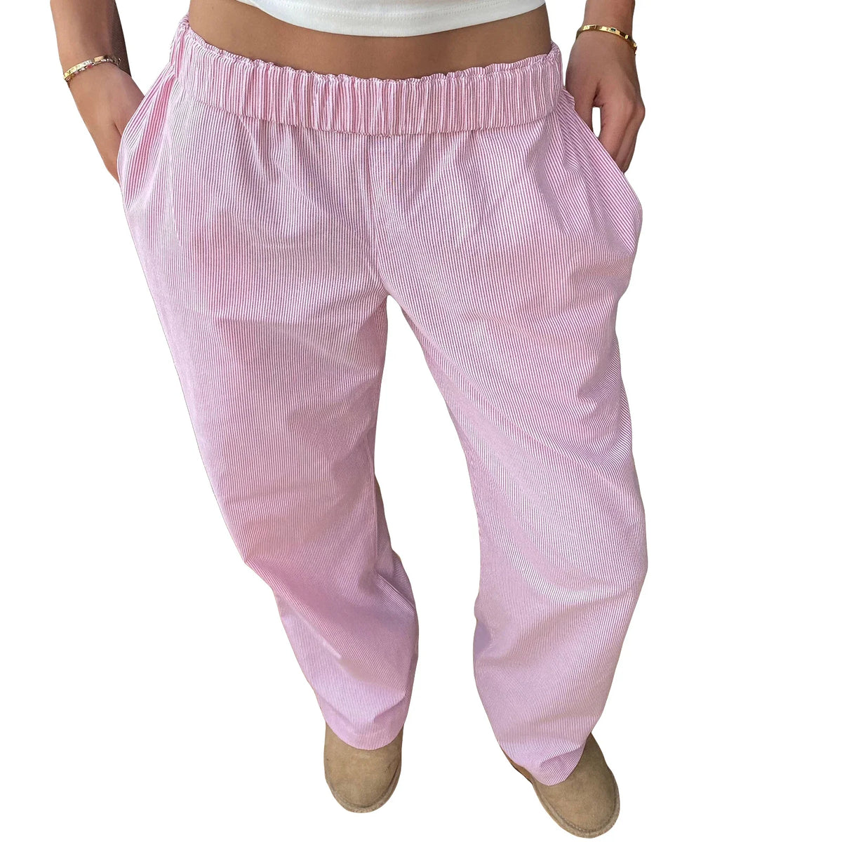 Stylish Striped Pants for Effortless Comfort