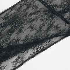 Never Get Over Me Lace Long Sleeve Top