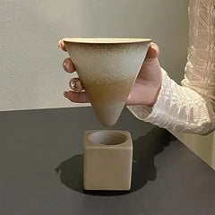 Retro Minimalist Handmade Ceramic Coffee Cup Ins Style Mug