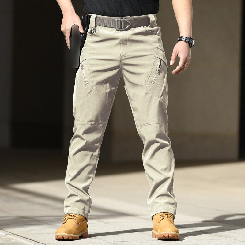 Cargo Pants  Men Waterproof Tactical Outdoor Casual Army Military