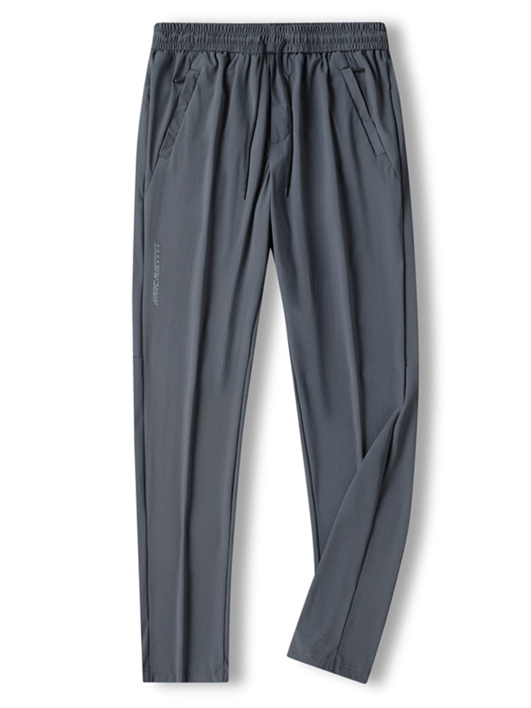Summer Men's Sweatpants with Zip Pockets