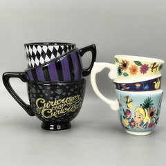 Cups Ceramic  Mug  Alice Mug Cartoon Ceramic Cup