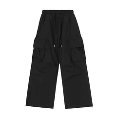 Y2K Cargo Parachute Pants High Waist Streetwear