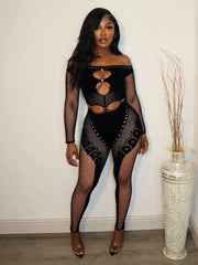 Gianna Mesh Jumpsuit