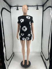 Vacation Dreaming Floral Short Two Piece Set